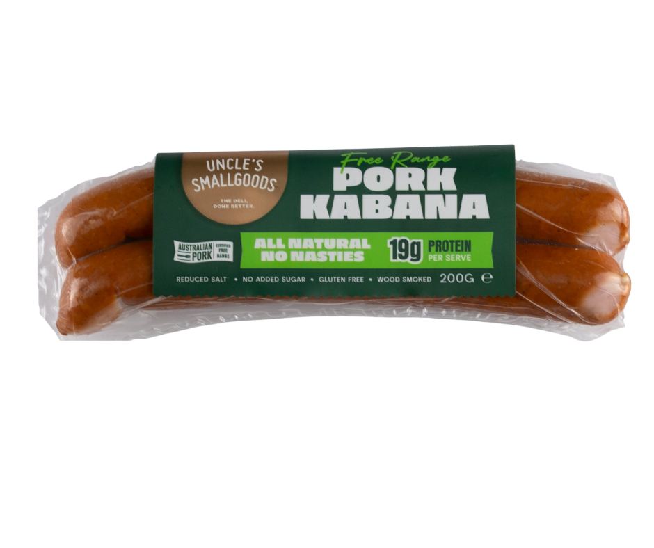 Natural Pork Kabana 200g - 2 Pack