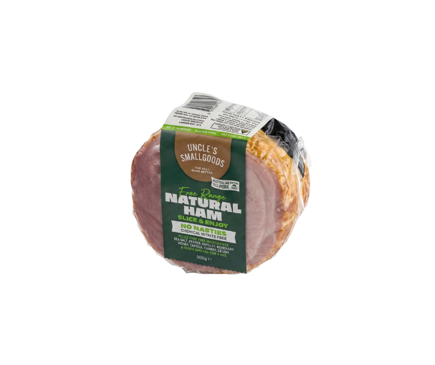 Natural Mini Ham Half 500g