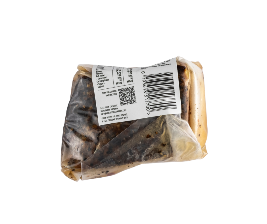Natural Smoked Beef Brisket 275g