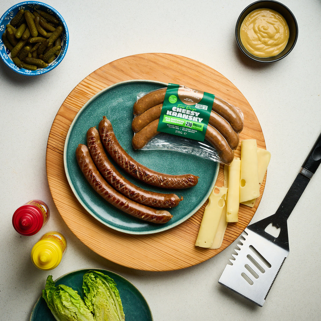 Natural Cheesy Kransky 270g - 3 Pack