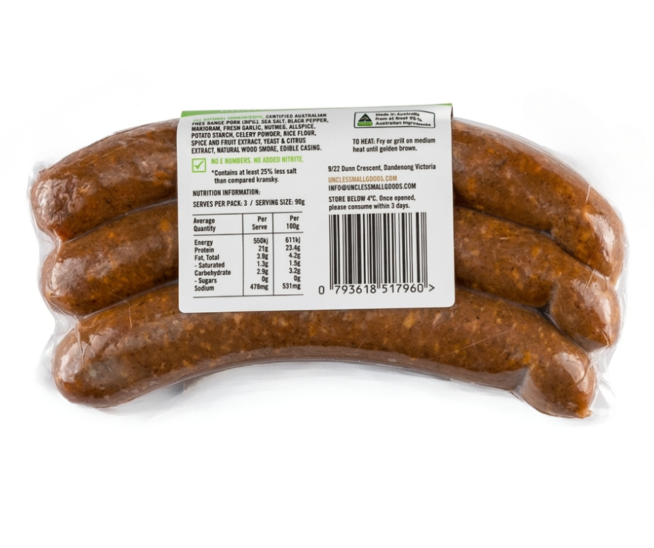 Natural Classic Kransky 270g - 3 Pack