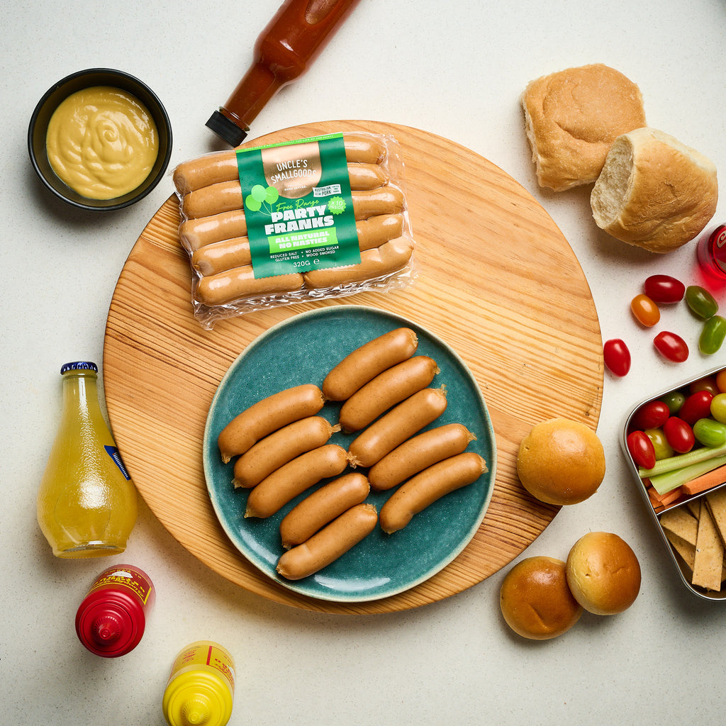 Bulk Natural Party Franks 2kg