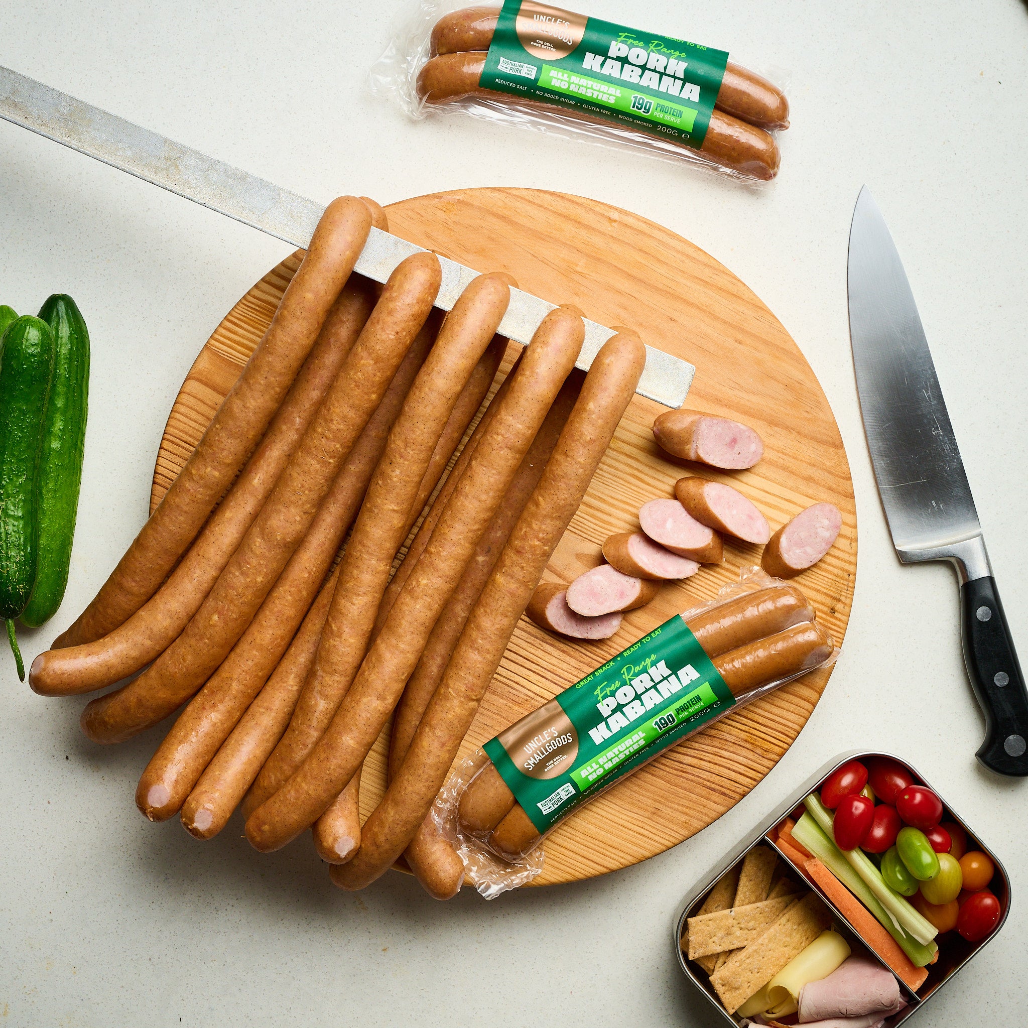 Bulk Natural Pork Kabana 2kg
