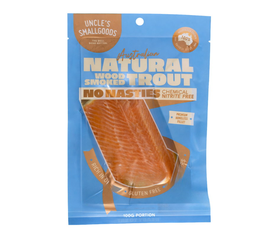 Natural Smoked Trout Fillet 100g