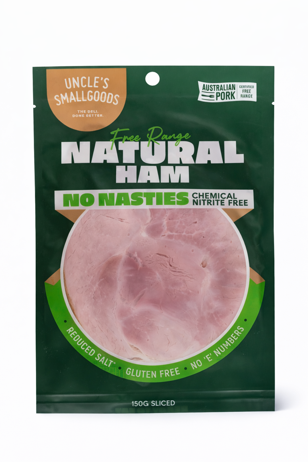 Natural Ham 150g Sliced