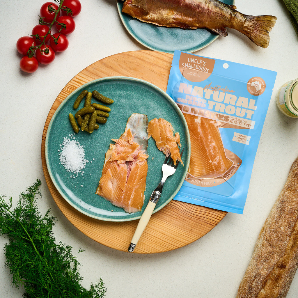 Natural Smoked Trout Fillet 100g