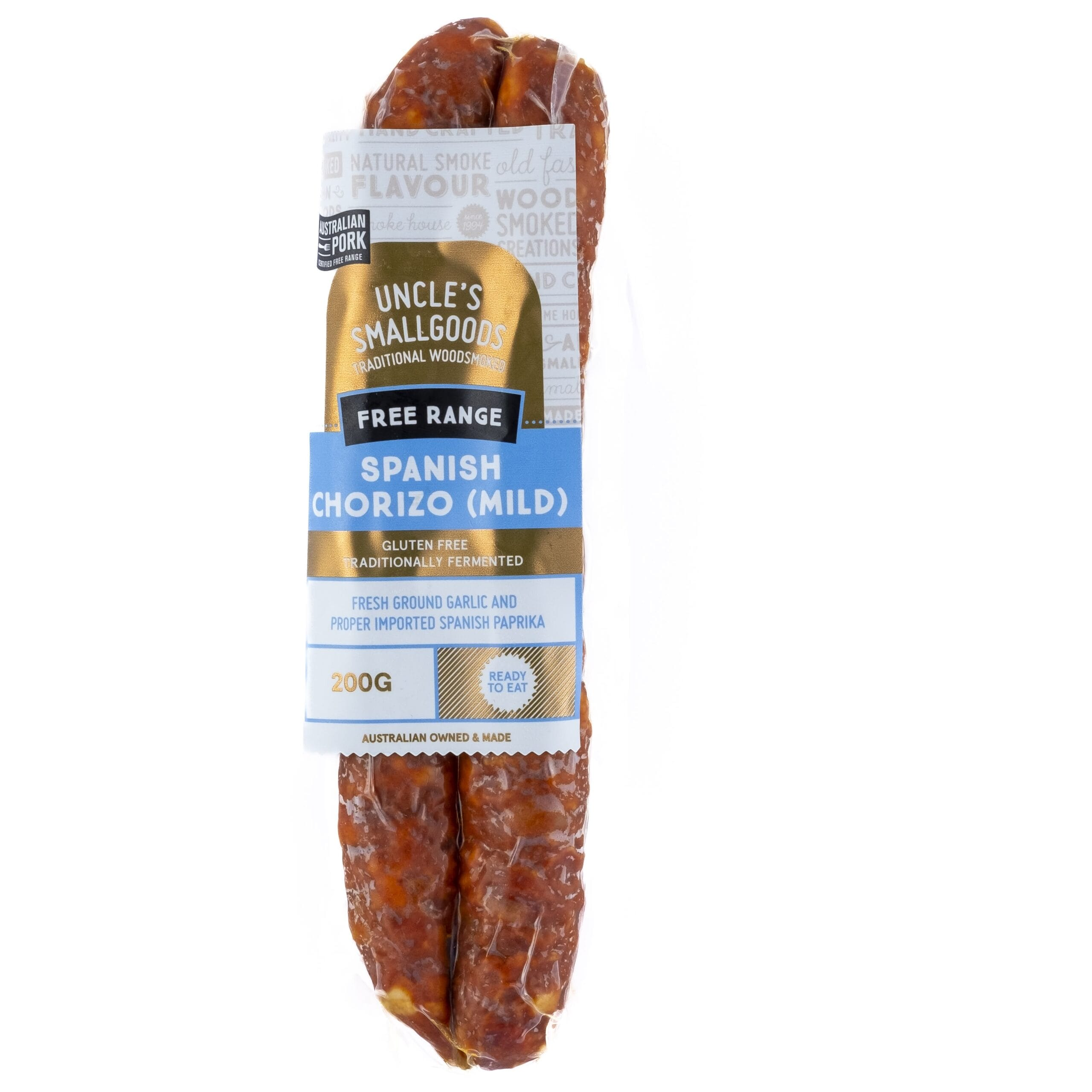 Chorizo Fermented Mild 200g - 2 Pack