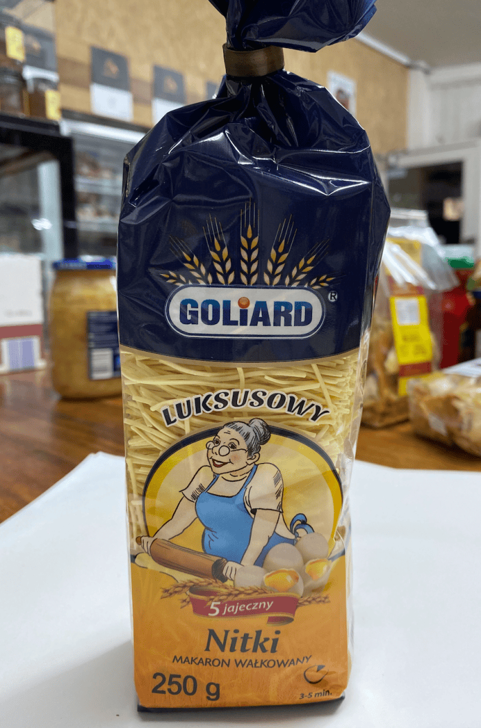 Goliard Home Style Egg Noodles Nitki – 250g