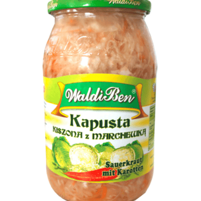 WaldiBen Sauerkraut with Carrots – 520g