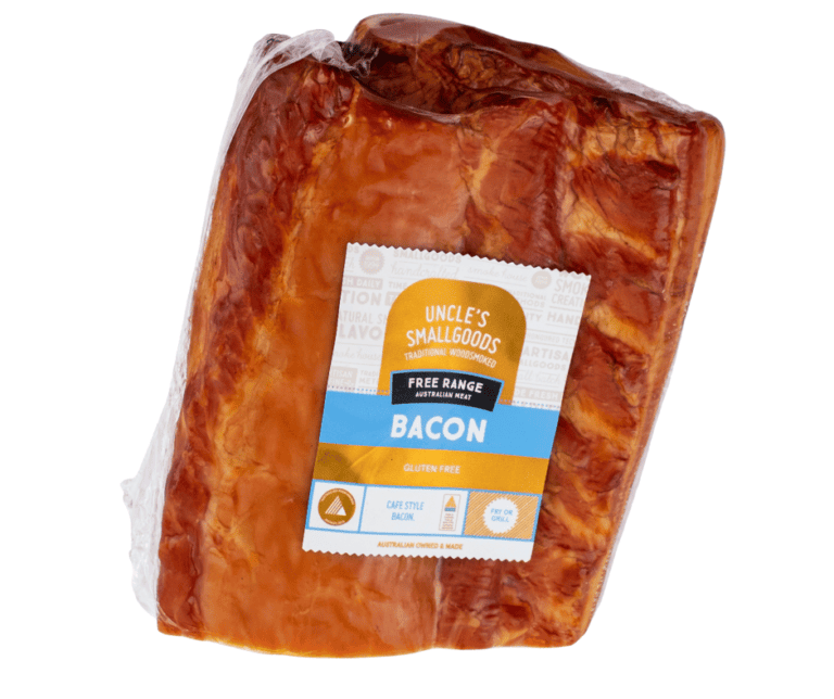 Short Bacon - 1kg slab - Uncles Smallgoods
