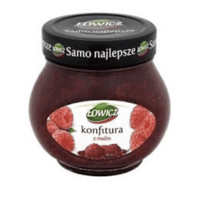 Lowicz Raspberry and red currants Confiture - 240g