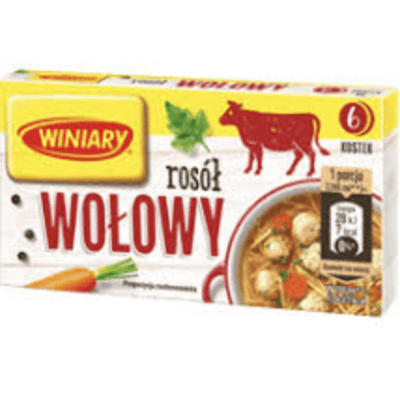 Winiary Beef Stock Cubes - 60g