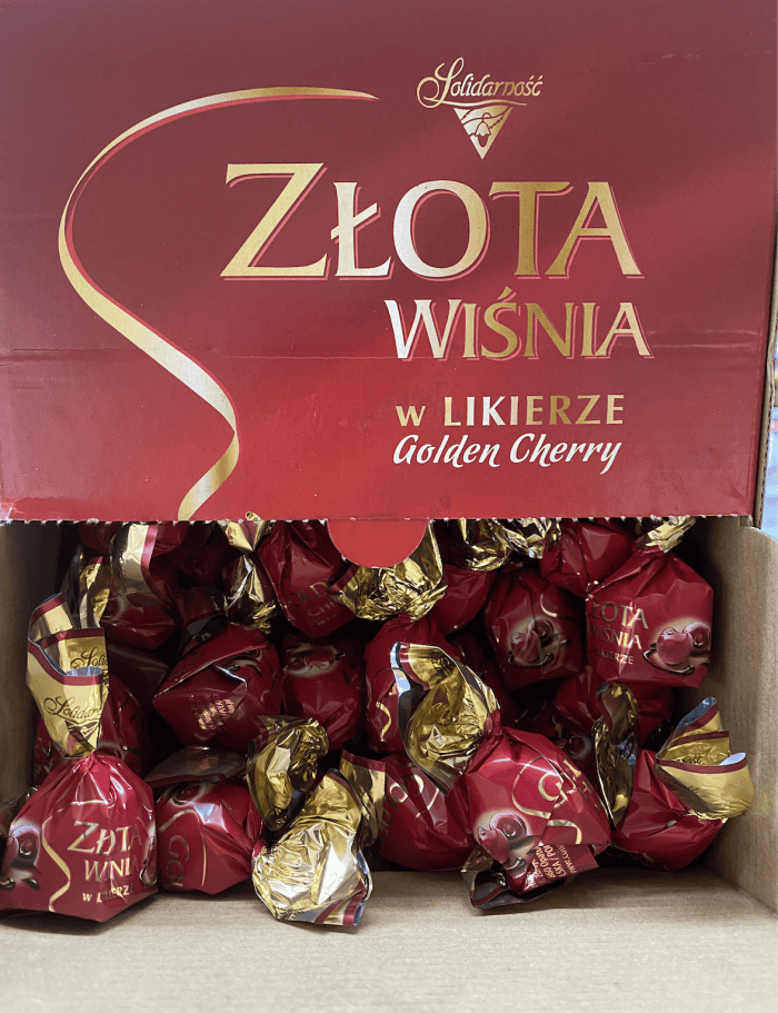 Cherries liquor chocolate - 200g