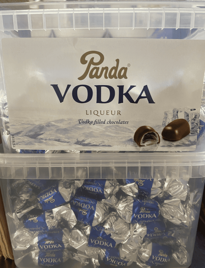 Vodka in chocolate - 200g