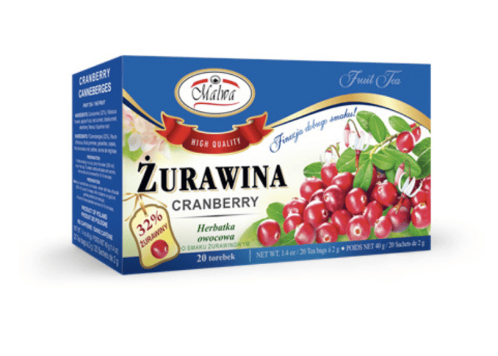 Malwa Cranberry (Zurawina) 40g - 20 sachets