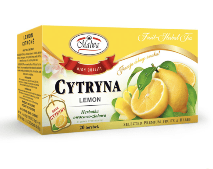 Malwa Lemon tea 40g - 20 sachets