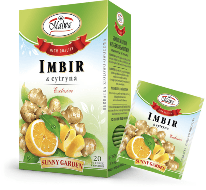 Malwa Ginger & Lemon 40g - 20 sachets