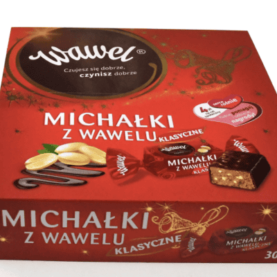 Wawel Michalki Zamkowe Chocolate Coated Peanut Candy - 195g