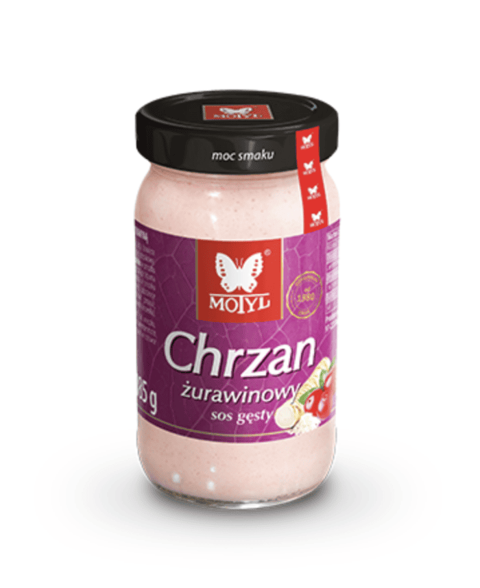 Motyl - Horseradish with Cranberry - 185g
