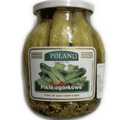 Polan Cucumbers Spears Sweet & Spicy 840g