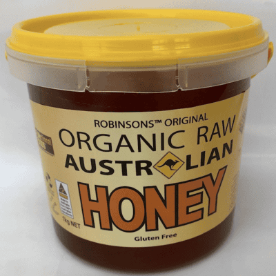 Robinsons Organic Raw Honey - 1kg