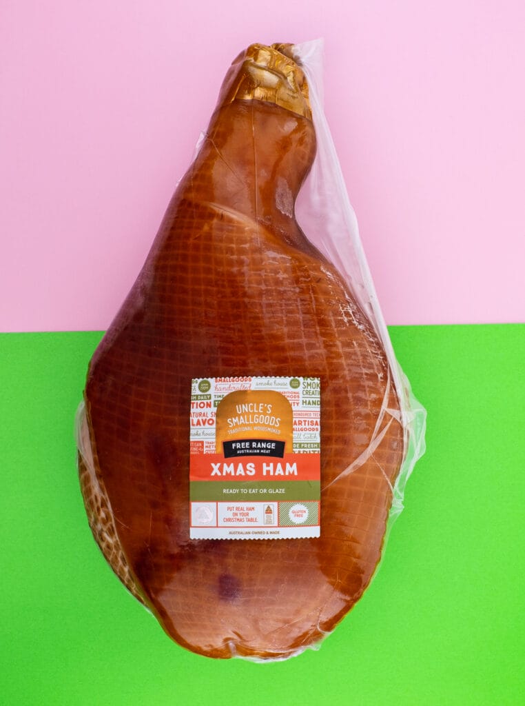Christmas Full Leg Ham (Bone in) 8kg Uncles Smallgoods