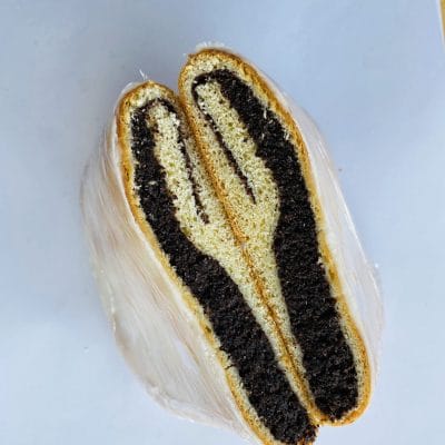 Homemade Poppyseed cake (makowiec) - whole 600g