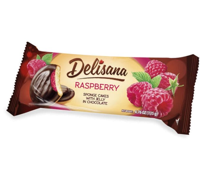 Delisana Jaffa Cakes Raspberry - 135G