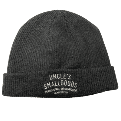 Hipster Uncles Beanie - DARK GREY