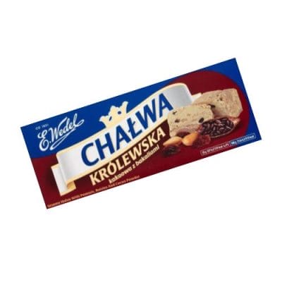 E.Wedel Sesame Halva Chalwa Krolewska (Chocolate) - 250g