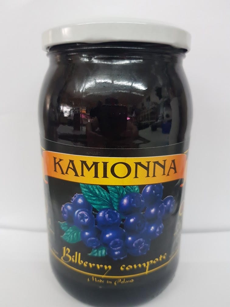 Kamionna Bilberry compote 940g Uncles Smallgoods