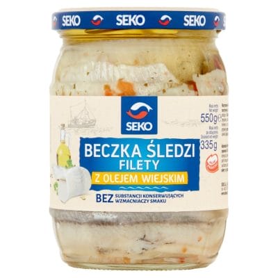 Seko Herrings in oil 800g