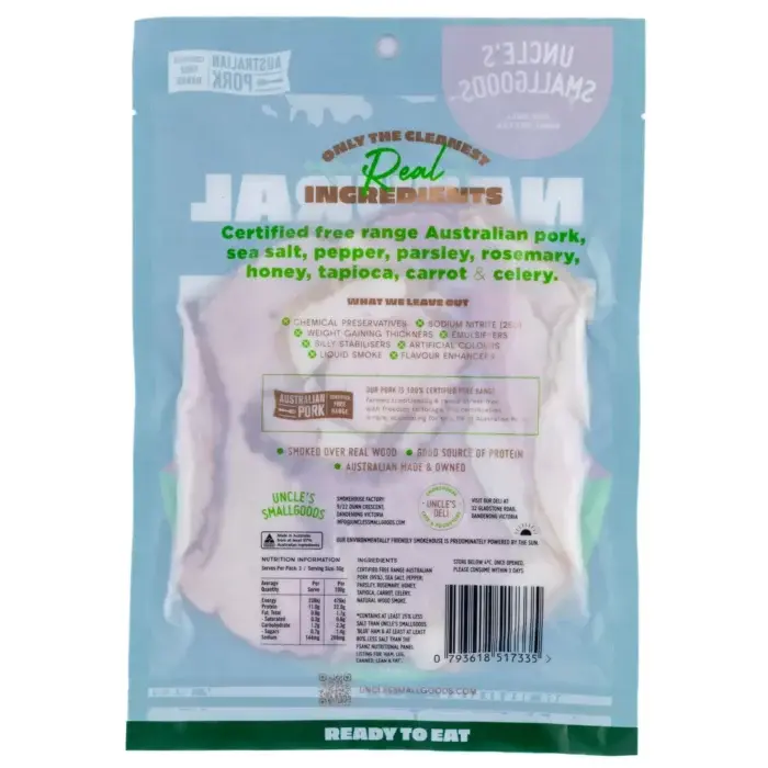 Natural Nitrite-Free Ham 150g sliced - Image 2