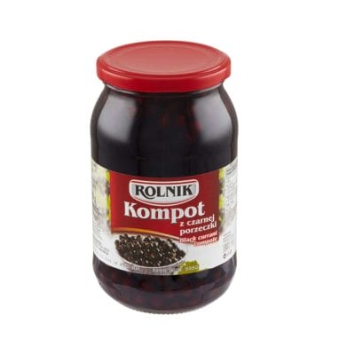 Rolnik Blackcurrant in Light Syrup Kompot 900ml