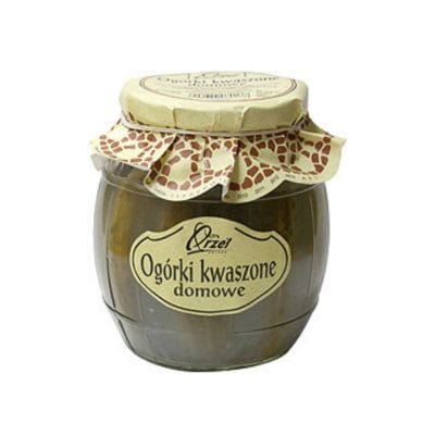 Orzel Cucumbers in brine (ogorki kwaszone domowe) – 450g