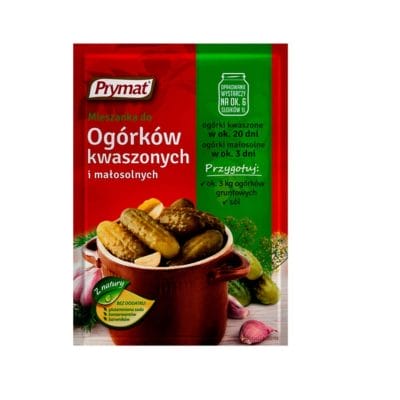 Prymat spice for pickled cucumbers (do ogorkow kiszonych) - 20g