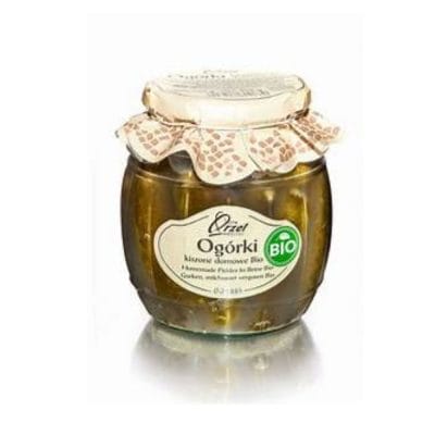 Orzel Cucumbers in brine BIO (ogorki kwaszone domowe) – 450g