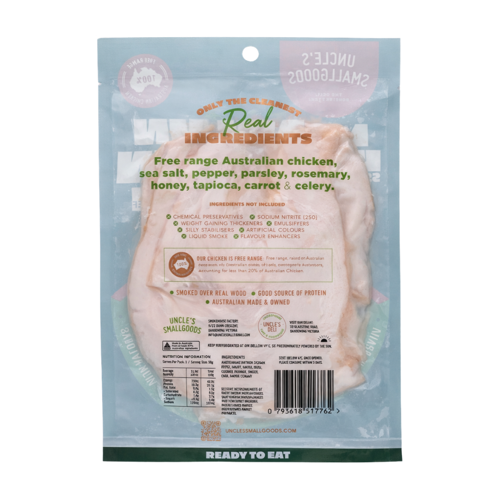Natural Wood Smoked Chicken Sliced - 150g - Image 2
