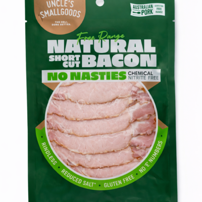 Natural Short Cut Bacon 150g Sliced