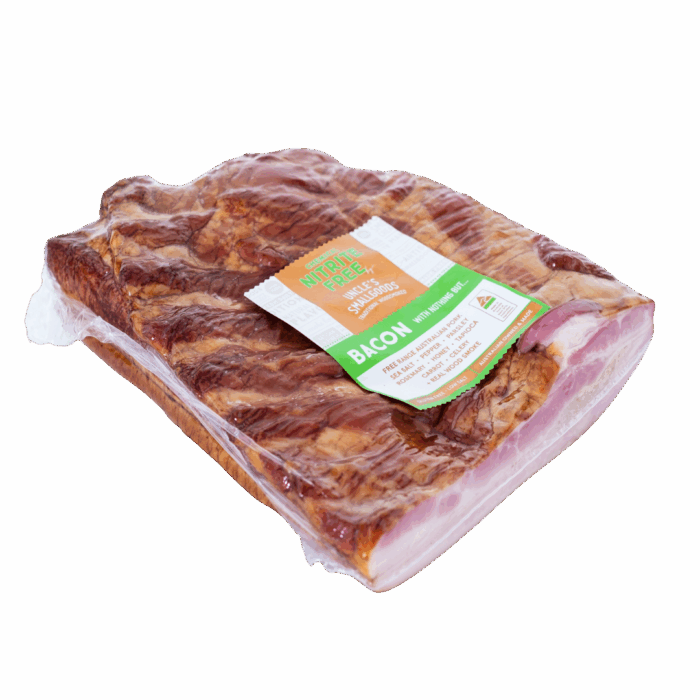 Natural Nitrite-Free Streaky Bacon Slab 1kg - Image 2