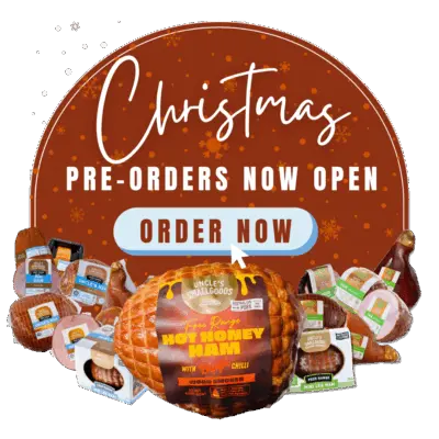 Christmas Hams, Fish, and Turkey