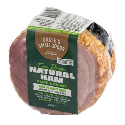 Natural Mini Ham Half 500g