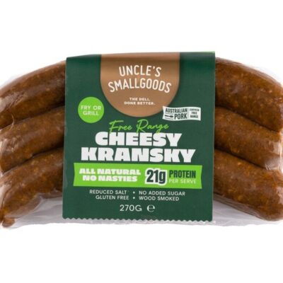 Natural Cheesy Kransky 270g