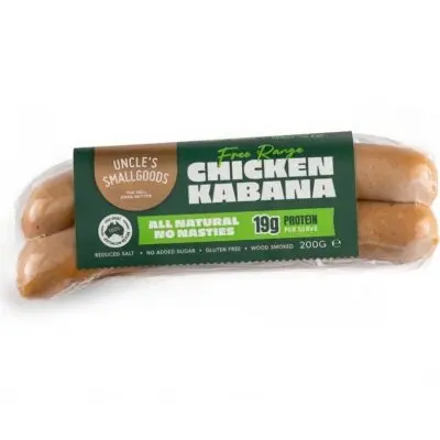 Natural Chicken Kabana 200g