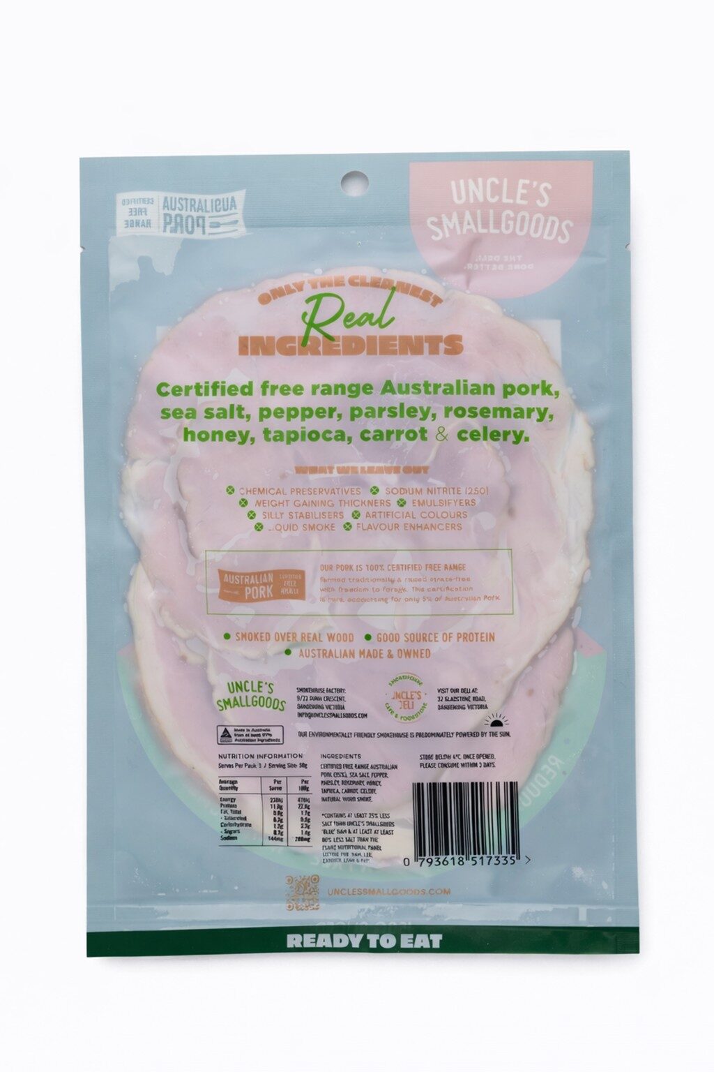 Natural Ham 150g Sliced - Image 2