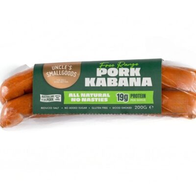 Natural Pork Kabana 200g
